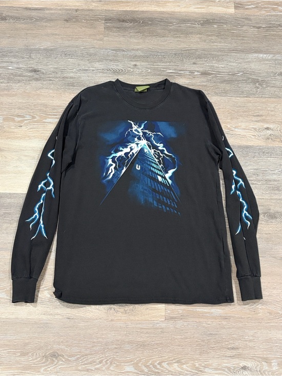 HUF Other - HUF Black Long-Sleeve Tee Triangle of Terror
